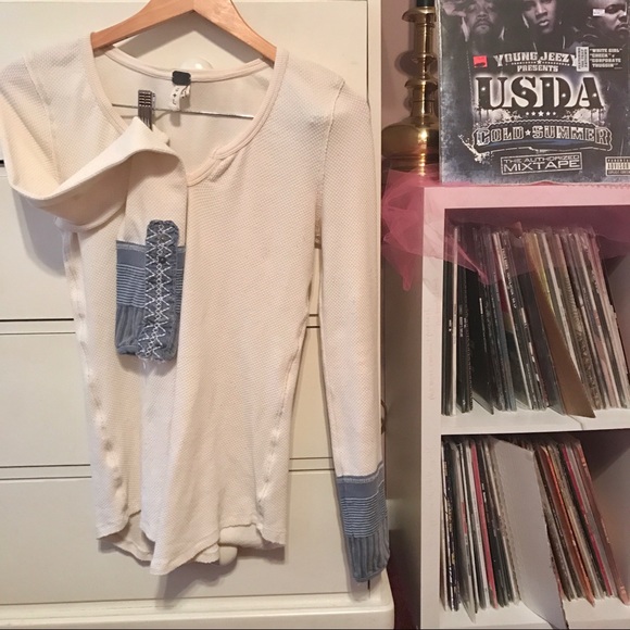 Free People Tops - FP We the Free Kyoto Thermal Waffle Cuff Top Free People Collectible